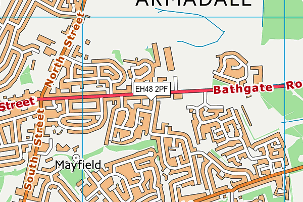 EH48 2PF map - OS VectorMap District (Ordnance Survey) EH48 2PF map - OS VectorMap District (Ordnance Survey)