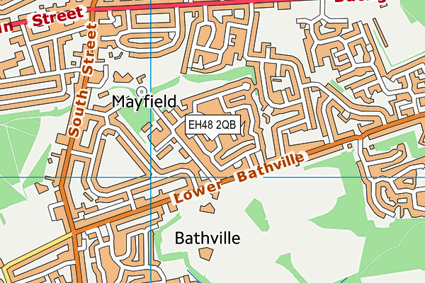 EH48 2QB map - OS VectorMap District (Ordnance Survey) EH48 2QB map - OS VectorMap District (Ordnance Survey)