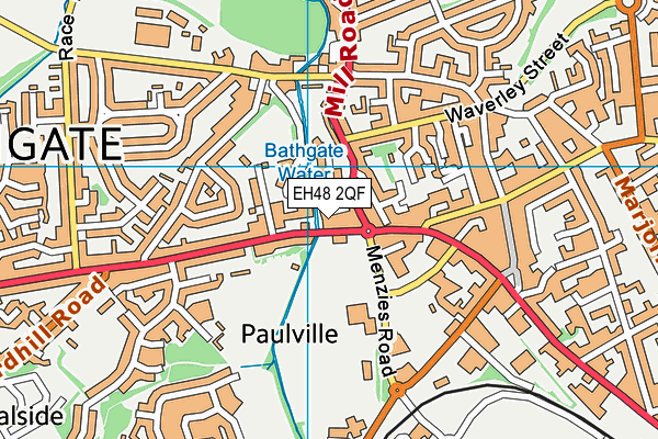 EH48 2QF map - OS VectorMap District (Ordnance Survey) EH48 2QF map - OS VectorMap District (Ordnance Survey)