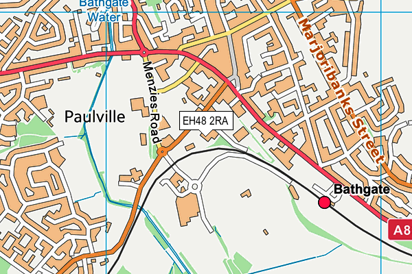EH48 2RA map - OS VectorMap District (Ordnance Survey) EH48 2RA map - OS VectorMap District (Ordnance Survey)