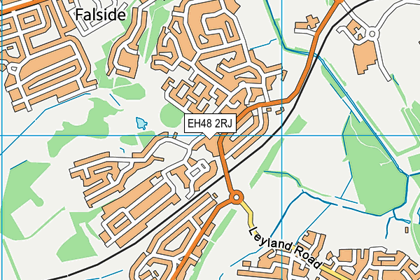 EH48 2RJ map - OS VectorMap District (Ordnance Survey) EH48 2RJ map - OS VectorMap District (Ordnance Survey)