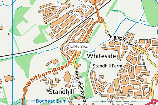 EH48 2RZ map - OS VectorMap District (Ordnance Survey) EH48 2RZ map - OS VectorMap District (Ordnance Survey)