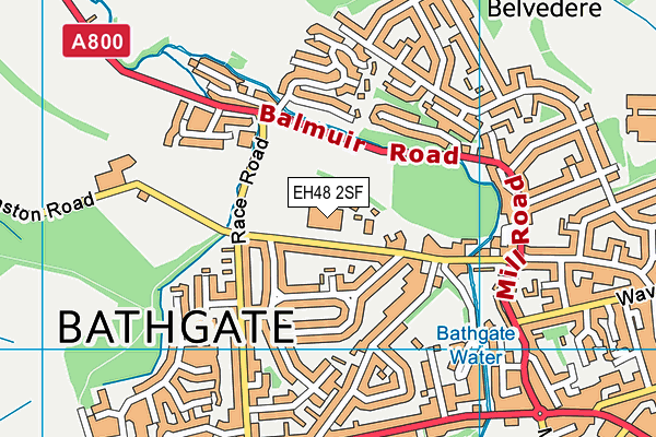 EH48 2SF map - OS VectorMap District (Ordnance Survey) EH48 2SF map - OS VectorMap District (Ordnance Survey)