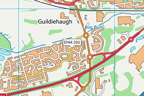 EH48 2SG map - OS VectorMap District (Ordnance Survey) EH48 2SG map - OS VectorMap District (Ordnance Survey)