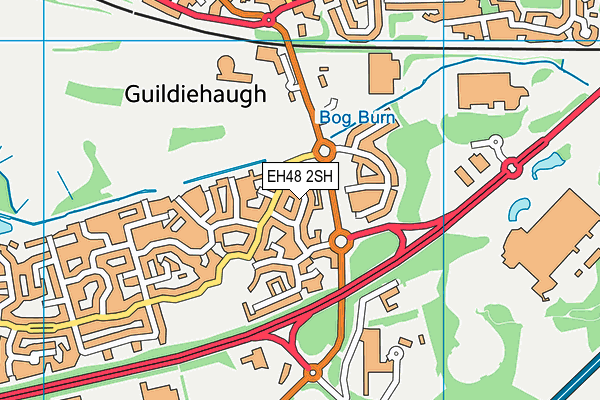 EH48 2SH map - OS VectorMap District (Ordnance Survey) EH48 2SH map - OS VectorMap District (Ordnance Survey)