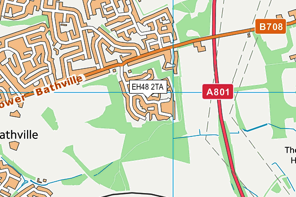 EH48 2TA map - OS VectorMap District (Ordnance Survey) EH48 2TA map - OS VectorMap District (Ordnance Survey)