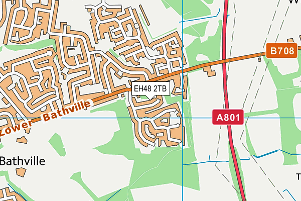 EH48 2TB map - OS VectorMap District (Ordnance Survey) EH48 2TB map - OS VectorMap District (Ordnance Survey)