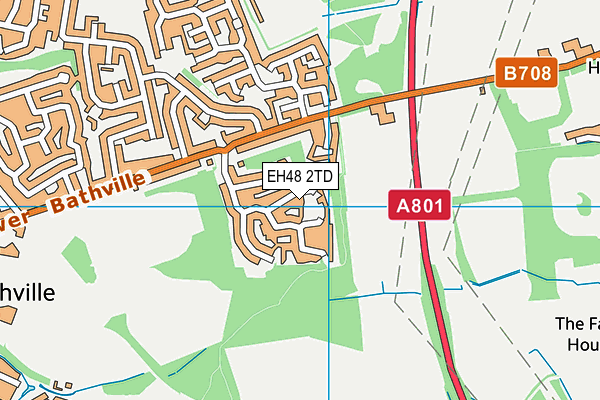 EH48 2TD map - OS VectorMap District (Ordnance Survey) EH48 2TD map - OS VectorMap District (Ordnance Survey)