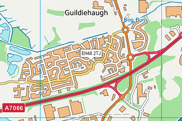 EH48 2TJ map - OS VectorMap District (Ordnance Survey) EH48 2TJ map - OS VectorMap District (Ordnance Survey)