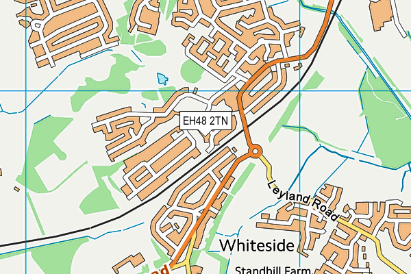 EH48 2TN map - OS VectorMap District (Ordnance Survey) EH48 2TN map - OS VectorMap District (Ordnance Survey)