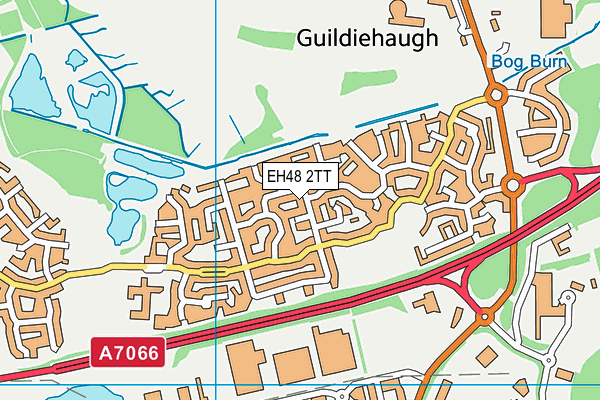 EH48 2TT map - OS VectorMap District (Ordnance Survey) EH48 2TT map - OS VectorMap District (Ordnance Survey)