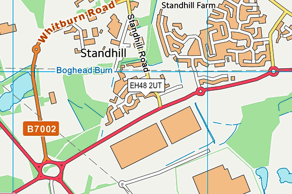 EH48 2UT map - OS VectorMap District (Ordnance Survey) EH48 2UT map - OS VectorMap District (Ordnance Survey)