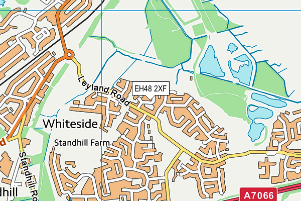 EH48 2XF map - OS VectorMap District (Ordnance Survey) EH48 2XF map - OS VectorMap District (Ordnance Survey)