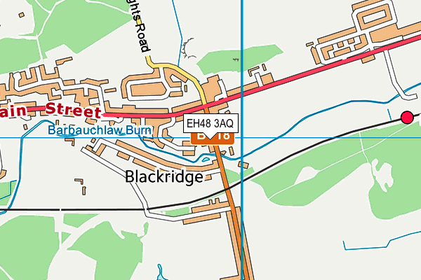 EH48 3AQ map - OS VectorMap District (Ordnance Survey) EH48 3AQ map - OS VectorMap District (Ordnance Survey)
