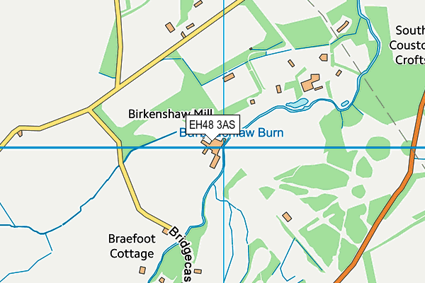 EH48 3AS map - OS VectorMap District (Ordnance Survey) EH48 3AS map - OS VectorMap District (Ordnance Survey)