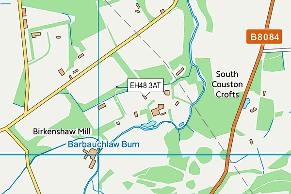 EH48 3AT map - OS VectorMap District (Ordnance Survey) EH48 3AT map - OS VectorMap District (Ordnance Survey)