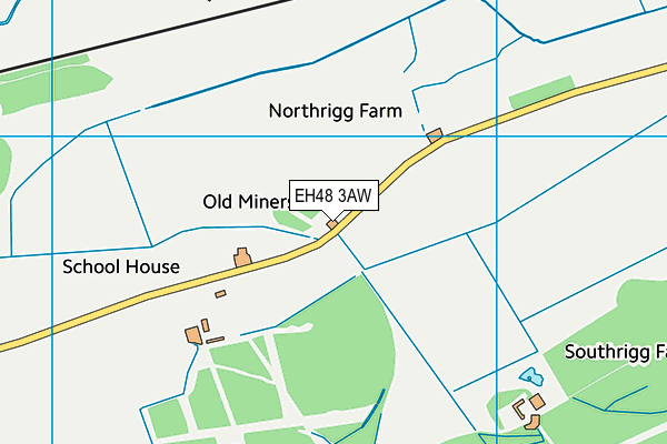 EH48 3AW map - OS VectorMap District (Ordnance Survey) EH48 3AW map - OS VectorMap District (Ordnance Survey)