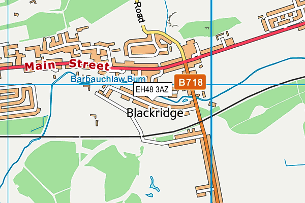 EH48 3AZ map - OS VectorMap District (Ordnance Survey) EH48 3AZ map - OS VectorMap District (Ordnance Survey)