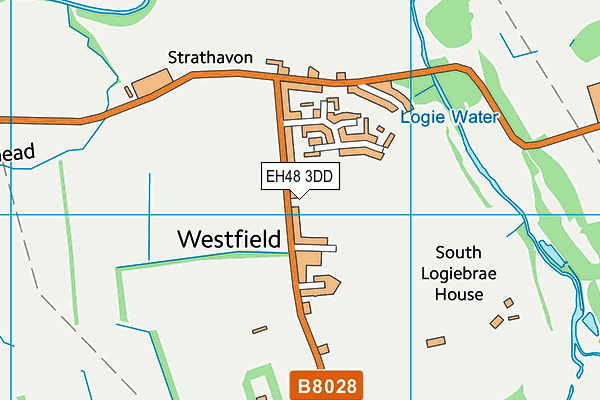 EH48 3DD map - OS VectorMap District (Ordnance Survey) EH48 3DD map - OS VectorMap District (Ordnance Survey)