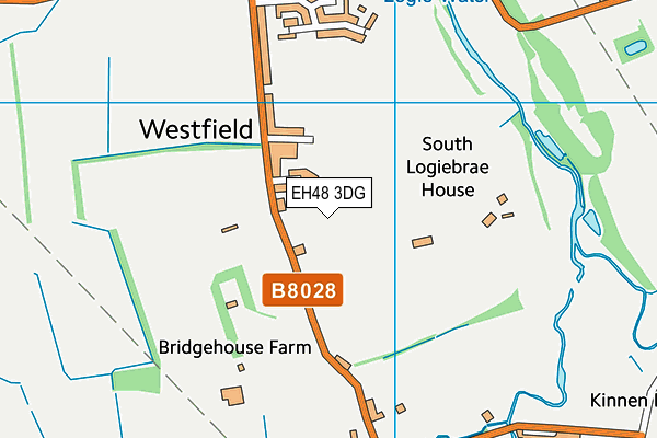 EH48 3DG map - OS VectorMap District (Ordnance Survey) EH48 3DG map - OS VectorMap District (Ordnance Survey)