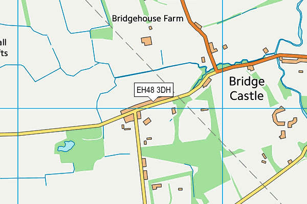 EH48 3DH map - OS VectorMap District (Ordnance Survey) EH48 3DH map - OS VectorMap District (Ordnance Survey)