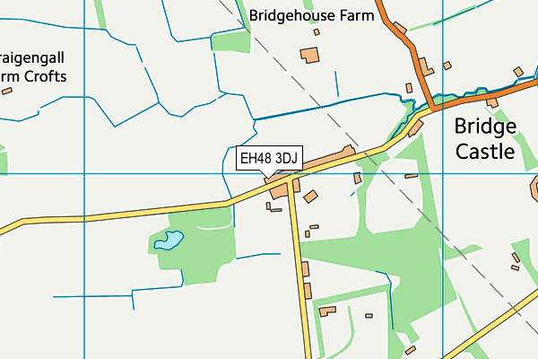 EH48 3DJ map - OS VectorMap District (Ordnance Survey) EH48 3DJ map - OS VectorMap District (Ordnance Survey)