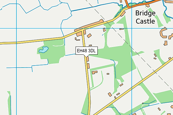 EH48 3DL map - OS VectorMap District (Ordnance Survey) EH48 3DL map - OS VectorMap District (Ordnance Survey)