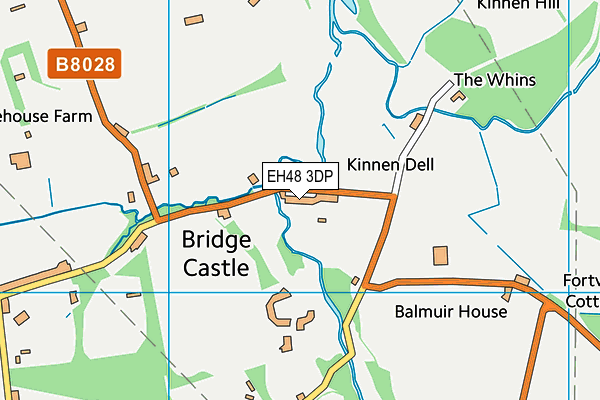 EH48 3DP map - OS VectorMap District (Ordnance Survey) EH48 3DP map - OS VectorMap District (Ordnance Survey)