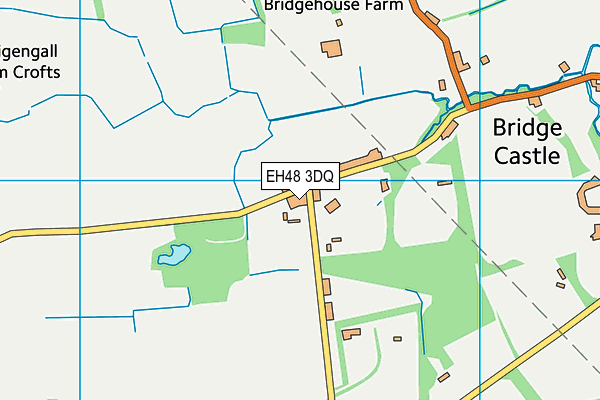 EH48 3DQ map - OS VectorMap District (Ordnance Survey) EH48 3DQ map - OS VectorMap District (Ordnance Survey)