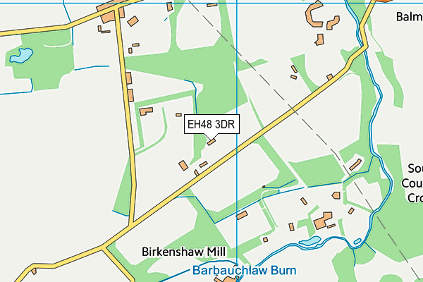 EH48 3DR map - OS VectorMap District (Ordnance Survey) EH48 3DR map - OS VectorMap District (Ordnance Survey)