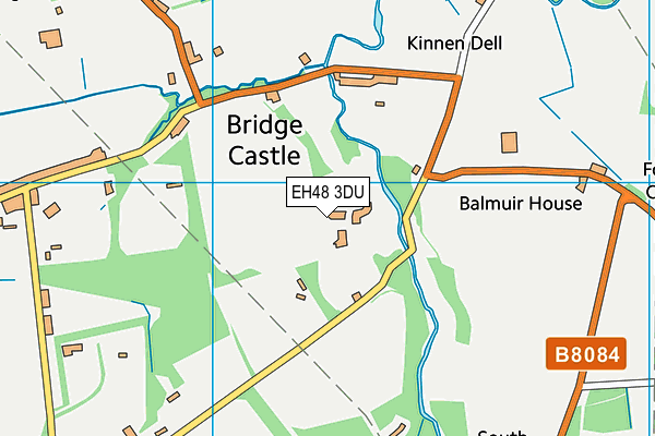 EH48 3DU map - OS VectorMap District (Ordnance Survey) EH48 3DU map - OS VectorMap District (Ordnance Survey)