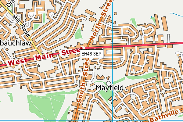 EH48 3EP map - OS VectorMap District (Ordnance Survey) EH48 3EP map - OS VectorMap District (Ordnance Survey)