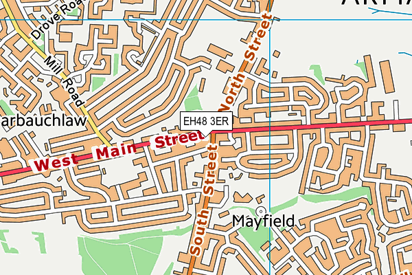 EH48 3ER map - OS VectorMap District (Ordnance Survey) EH48 3ER map - OS VectorMap District (Ordnance Survey)