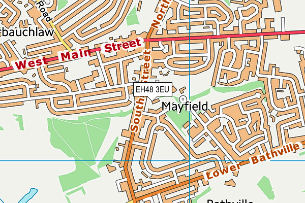 EH48 3EU map - OS VectorMap District (Ordnance Survey) EH48 3EU map - OS VectorMap District (Ordnance Survey)