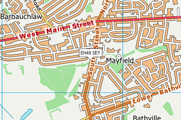 EH48 3EY map - OS VectorMap District (Ordnance Survey) EH48 3EY map - OS VectorMap District (Ordnance Survey)