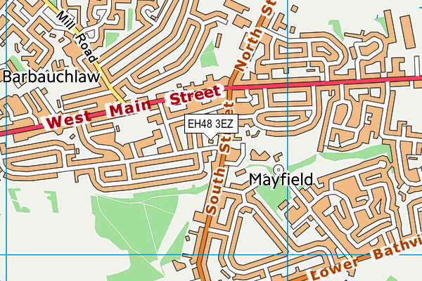 EH48 3EZ map - OS VectorMap District (Ordnance Survey) EH48 3EZ map - OS VectorMap District (Ordnance Survey)