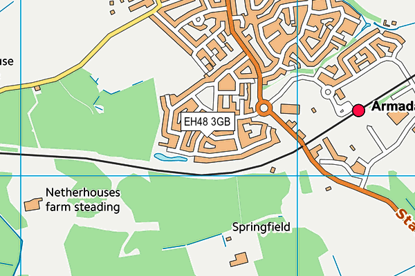EH48 3GB map - OS VectorMap District (Ordnance Survey) EH48 3GB map - OS VectorMap District (Ordnance Survey)