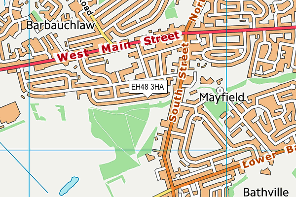 EH48 3HA map - OS VectorMap District (Ordnance Survey) EH48 3HA map - OS VectorMap District (Ordnance Survey)