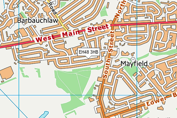 EH48 3HB map - OS VectorMap District (Ordnance Survey) EH48 3HB map - OS VectorMap District (Ordnance Survey)