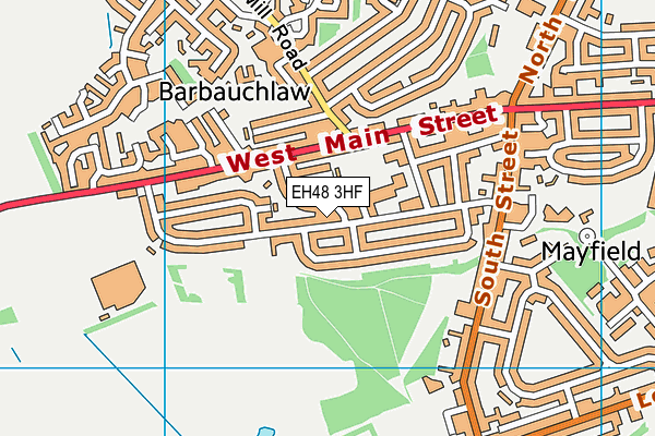 EH48 3HF map - OS VectorMap District (Ordnance Survey) EH48 3HF map - OS VectorMap District (Ordnance Survey)