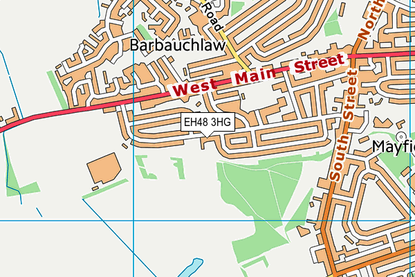 EH48 3HG map - OS VectorMap District (Ordnance Survey) EH48 3HG map - OS VectorMap District (Ordnance Survey)