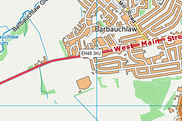 EH48 3HJ map - OS VectorMap District (Ordnance Survey) EH48 3HJ map - OS VectorMap District (Ordnance Survey)