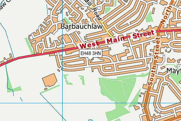 EH48 3HN map - OS VectorMap District (Ordnance Survey) EH48 3HN map - OS VectorMap District (Ordnance Survey)