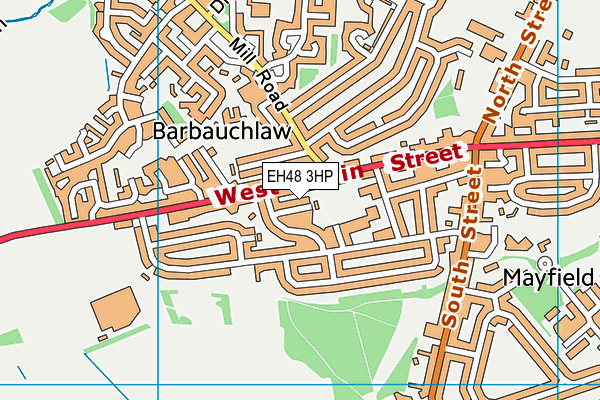 EH48 3HP map - OS VectorMap District (Ordnance Survey) EH48 3HP map - OS VectorMap District (Ordnance Survey)