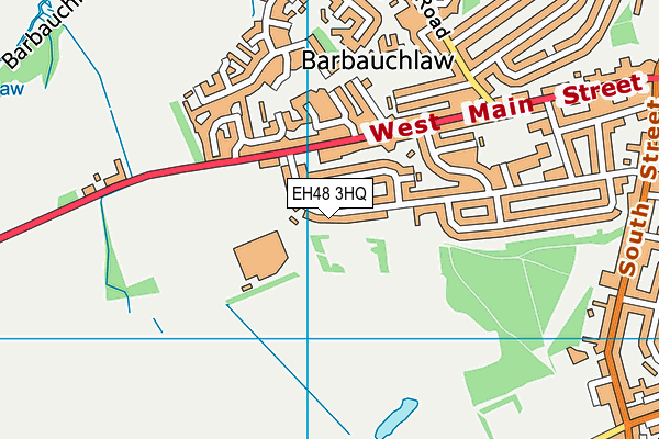 EH48 3HQ map - OS VectorMap District (Ordnance Survey) EH48 3HQ map - OS VectorMap District (Ordnance Survey)