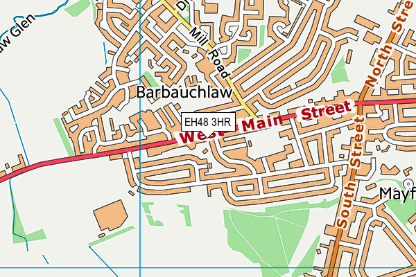 EH48 3HR map - OS VectorMap District (Ordnance Survey) EH48 3HR map - OS VectorMap District (Ordnance Survey)