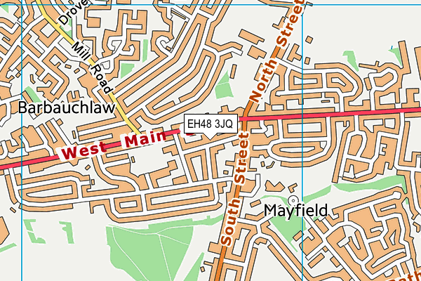 EH48 3JQ map - OS VectorMap District (Ordnance Survey) EH48 3JQ map - OS VectorMap District (Ordnance Survey)