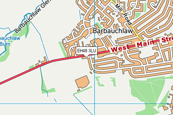 EH48 3LU map - OS VectorMap District (Ordnance Survey) EH48 3LU map - OS VectorMap District (Ordnance Survey)