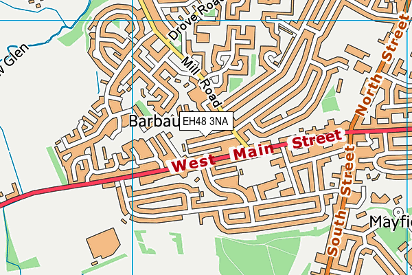 EH48 3NA map - OS VectorMap District (Ordnance Survey) EH48 3NA map - OS VectorMap District (Ordnance Survey)