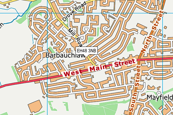 EH48 3NB map - OS VectorMap District (Ordnance Survey) EH48 3NB map - OS VectorMap District (Ordnance Survey)